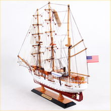 美国海鹰号帆船 精致木质工艺品，点亮橱窗与家居空间